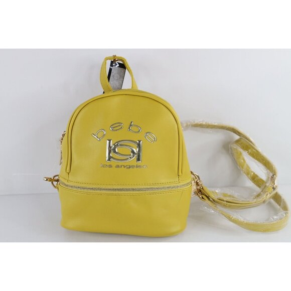 Deadstock Vintage Y2K Bebe Los Angeles Babydoll Faux Leather Mini Backpack Bag main image 10